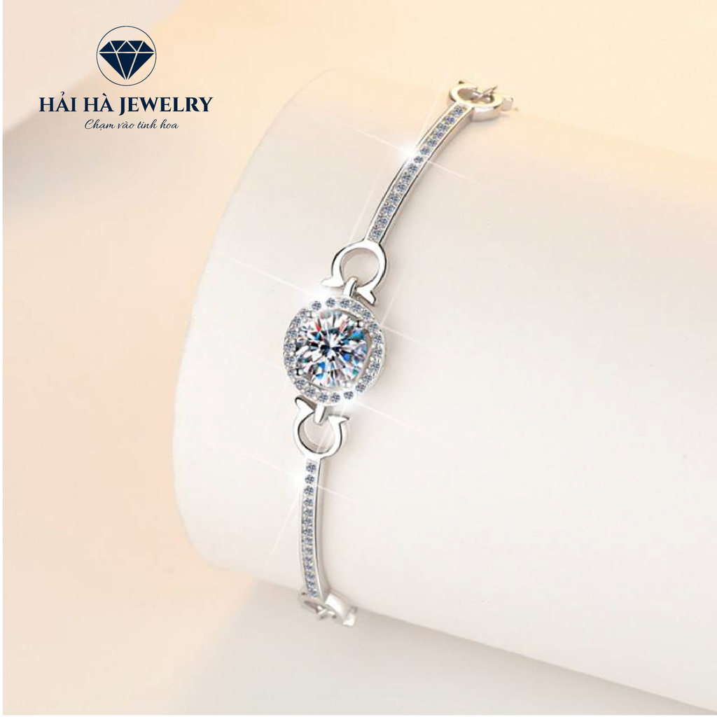 Vòng tay điểm tròn cân bằng – sự hiện diện vừa đủ | Hải Hà Jewelry