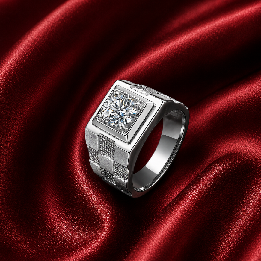 Nhẫn bạc nam vững vàng từ điều thật | Hải Hà Jewelry