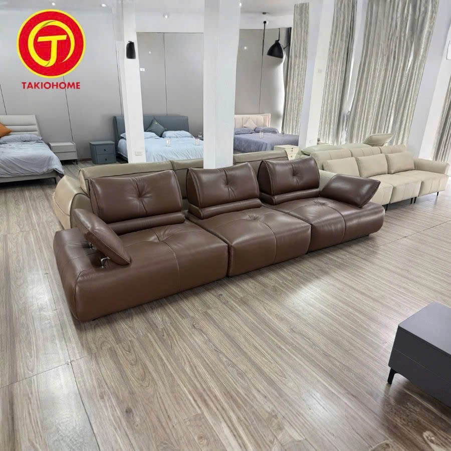 SOFA BĂNG DA BÒ HW-89
