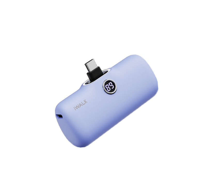 Sạc Dự Phòng Mini iWALK LinkPod P 5000mAh – Lightning/Type C, Sạc Nhanh PD 18W, Màn Hình LED, Nhỏ Gọn