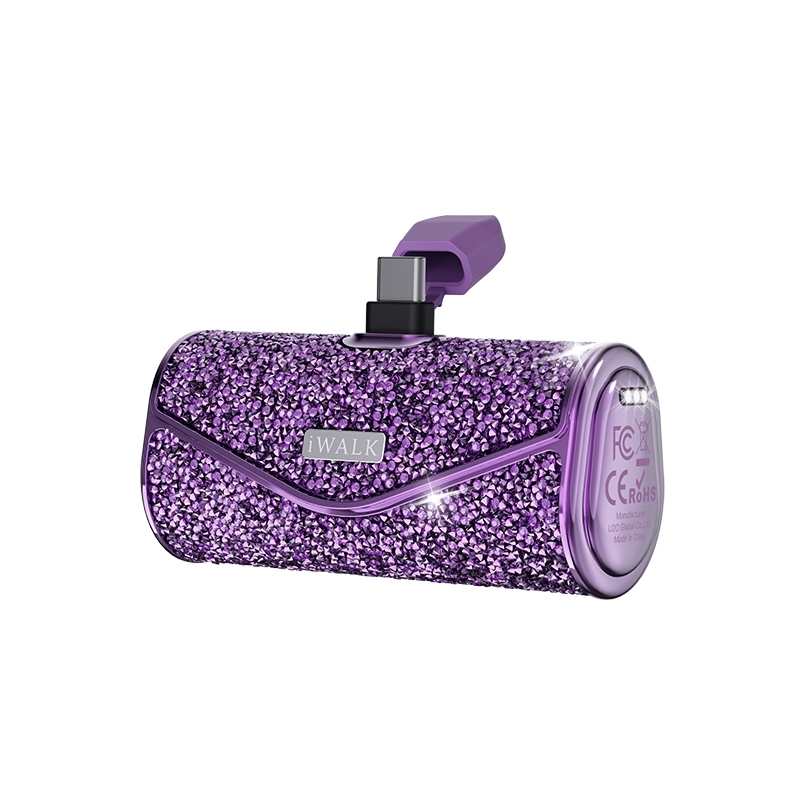 Sạc dự phòng iWALK LinkPod 5000S 5000mAh – Sạc nhanh 22.5W – Thiết kế lấp lánh – Mini bỏ túi