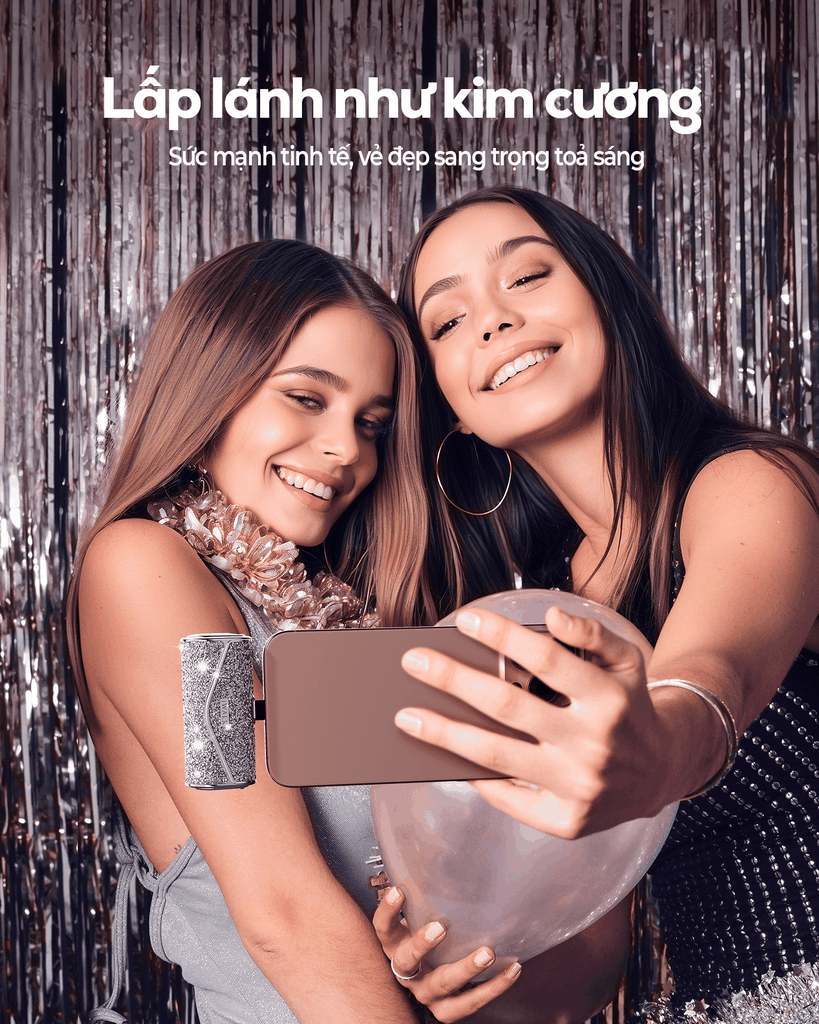 Sạc dự phòng iWALK LinkPod 5000S 5000mAh – Sạc nhanh 22.5W – Thiết kế lấp lánh – Mini bỏ túi