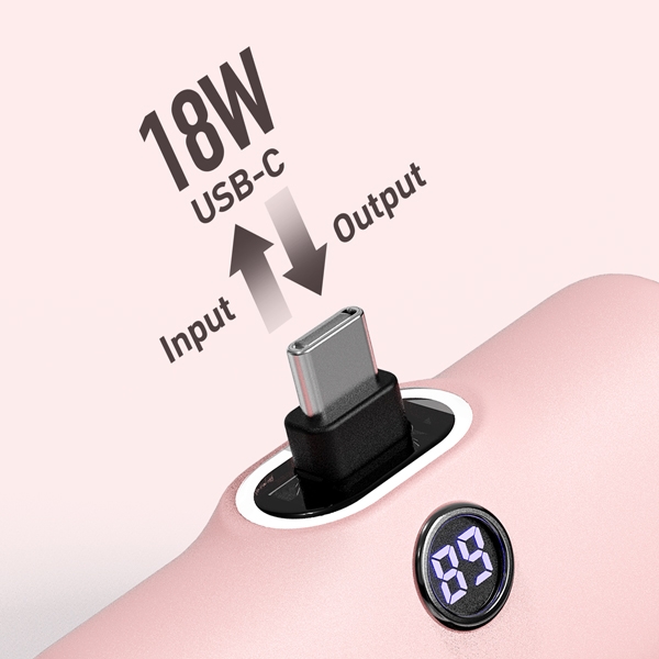 Sạc Dự Phòng Mini iWALK LinkPod P 5000mAh – Lightning/Type C, Sạc Nhanh PD 18W, Màn Hình LED, Nhỏ Gọn