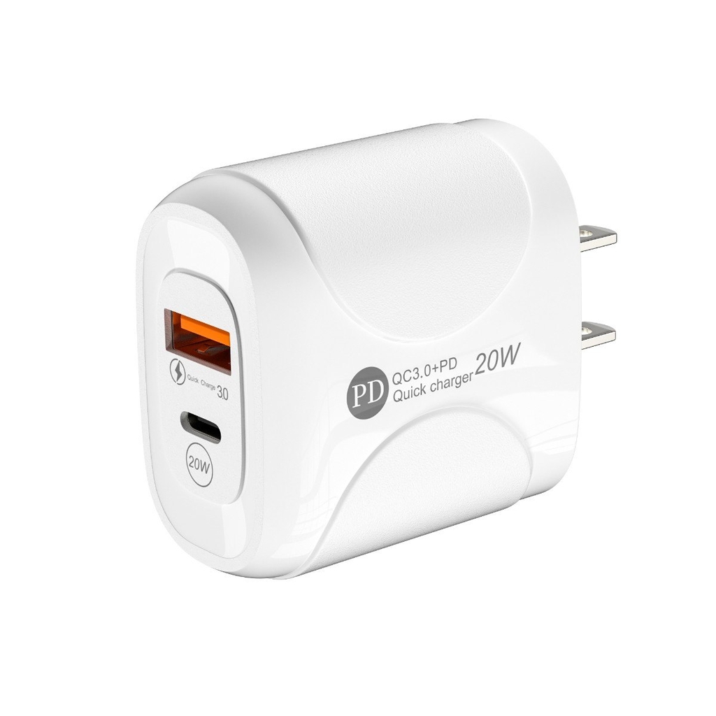 Củ Sạc Nhanh APD-999 25W – 2 Cổng USB & Type-C, Chuẩn PD QC 3.0, Dùng Mọi Thiết Bị – JNDVINA