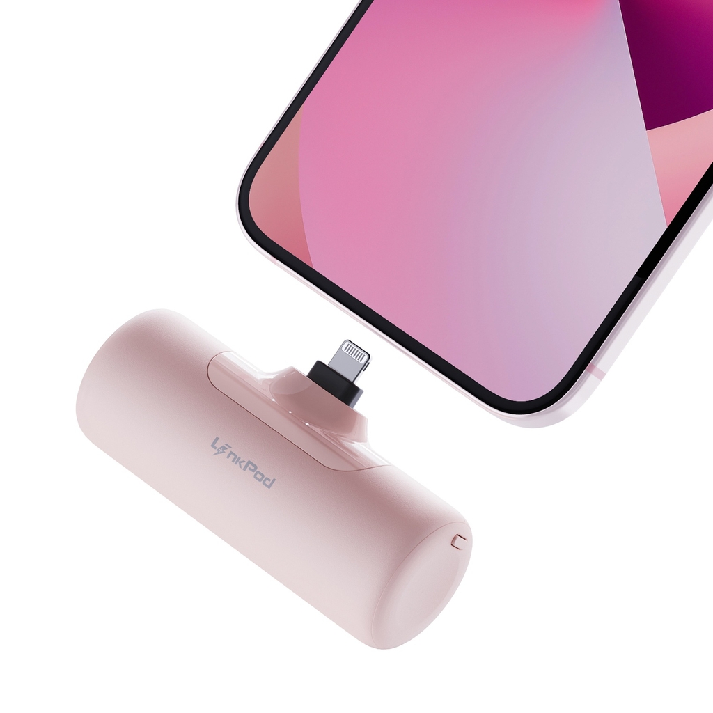 Sạc dự phòng iWALK LinkPod 4Pro 4500mAh Nhỏ Gọn Như Thỏi Son Sạc Nhanh – USB-C & Ligntning - Mini gắn trực tiếp