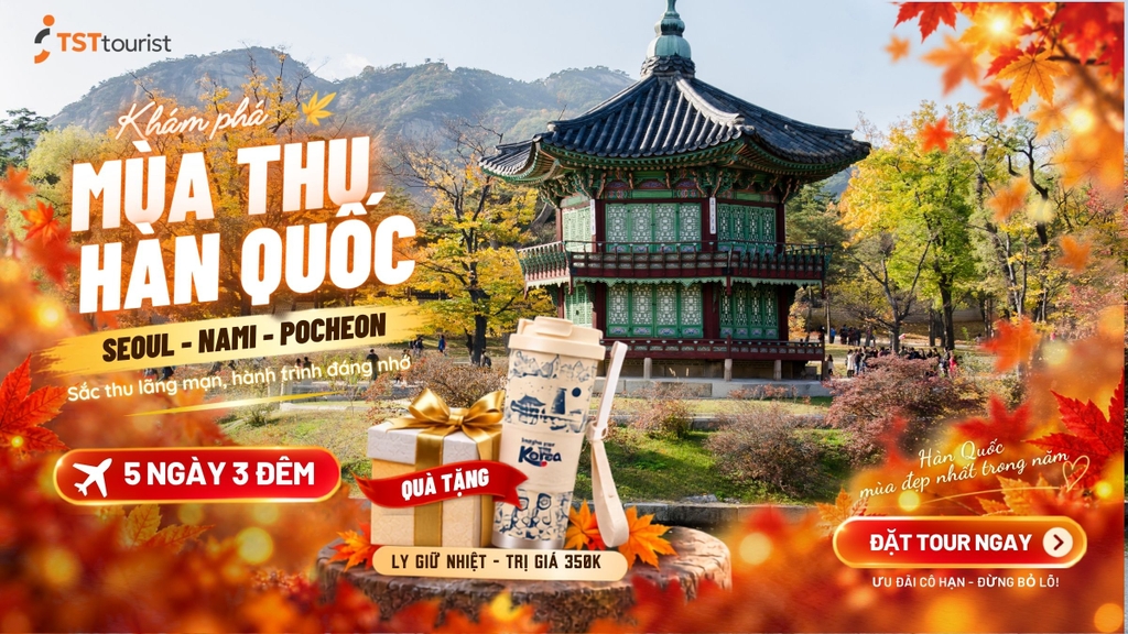 THU HÀN QUỐC: SEOUL - NAMI - POCHEON