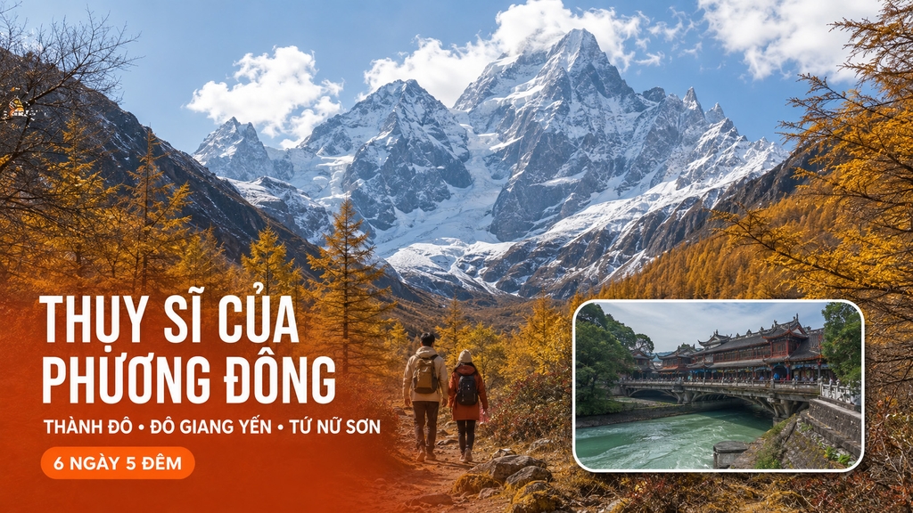 THỤY SĨ CỦA PHƯƠNG ĐÔNG:  THÀNH ĐÔ - ĐÔ GIANG YỂN - TỨ NỮ SƠN