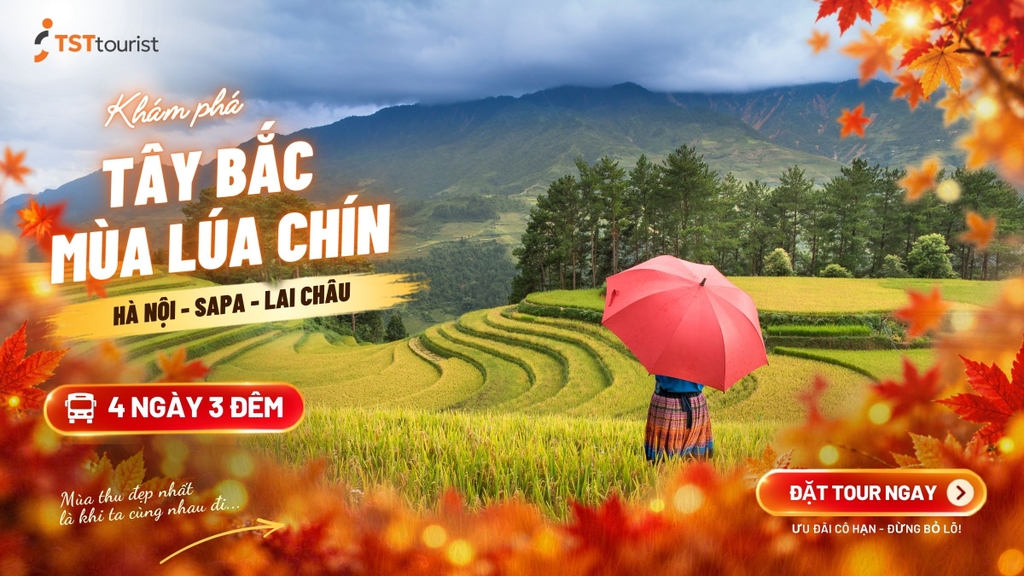 MÙA LÚA CHÍN TÂY BẮC: HÀ NỘI - SAPA - LAI CHÂU