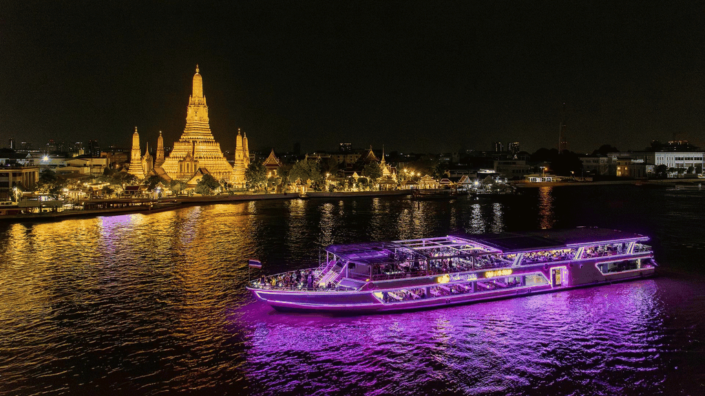 TRẢI NGHIỆM DU THUYỀN CHAO PHRAYA WHITE ORCHID – NGẮM BANGKOK VỀ ĐÊM