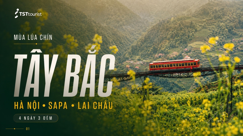 MÙA LÚA CHÍN TÂY BẮC: HÀ NỘI - SAPA - LAI CHÂU