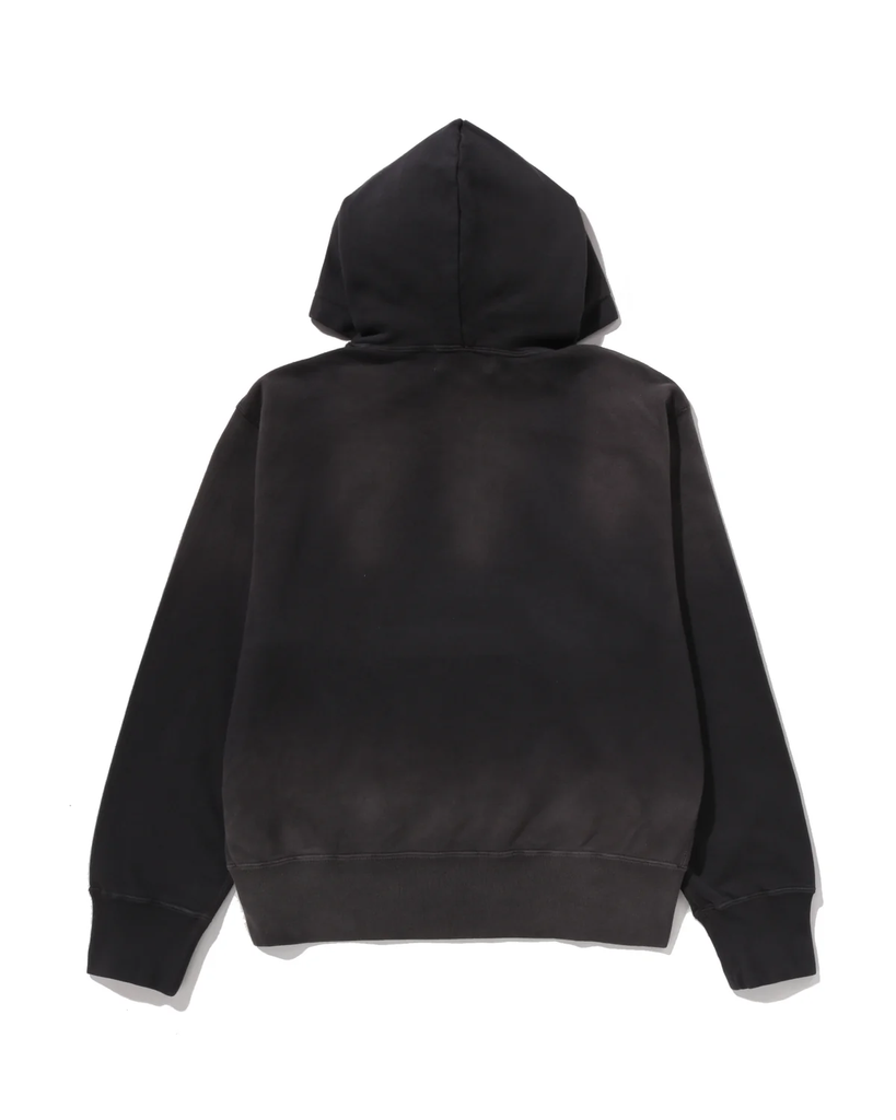Vintage Washed College Pullover Hoodie