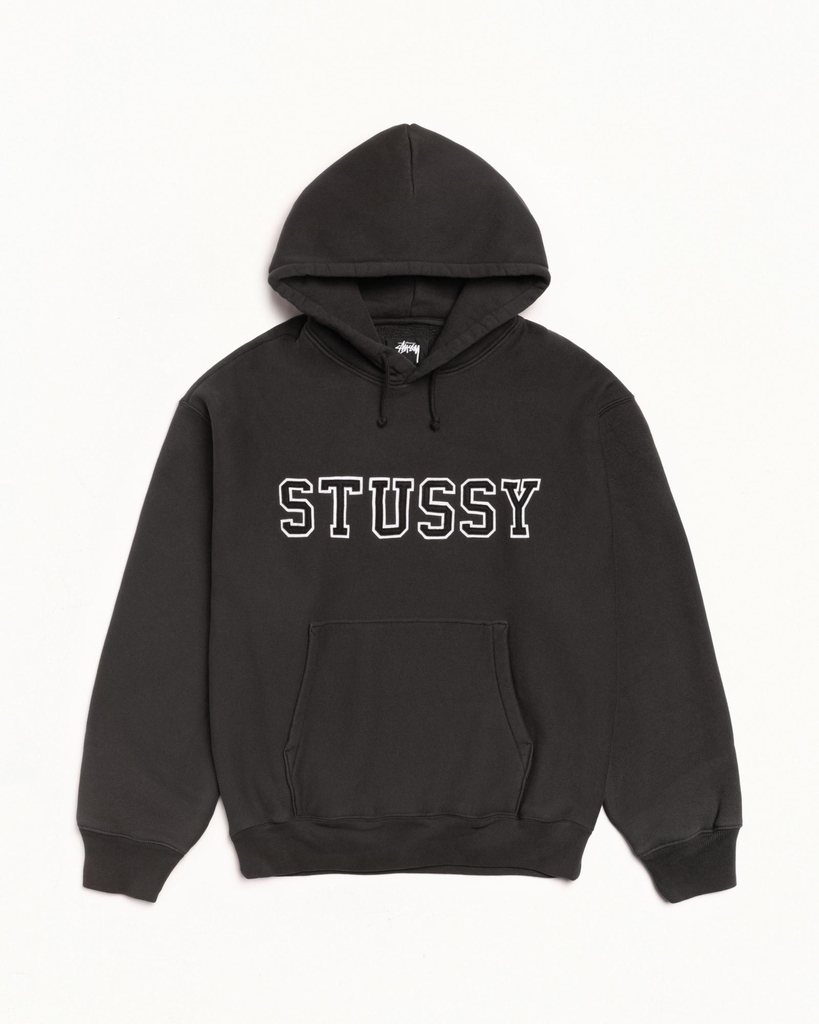FELT APPLIQUE HOODIE