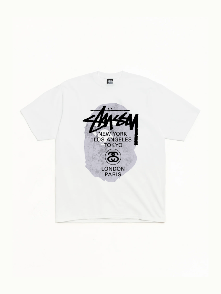 Stussy x BAPE World Tour Tee