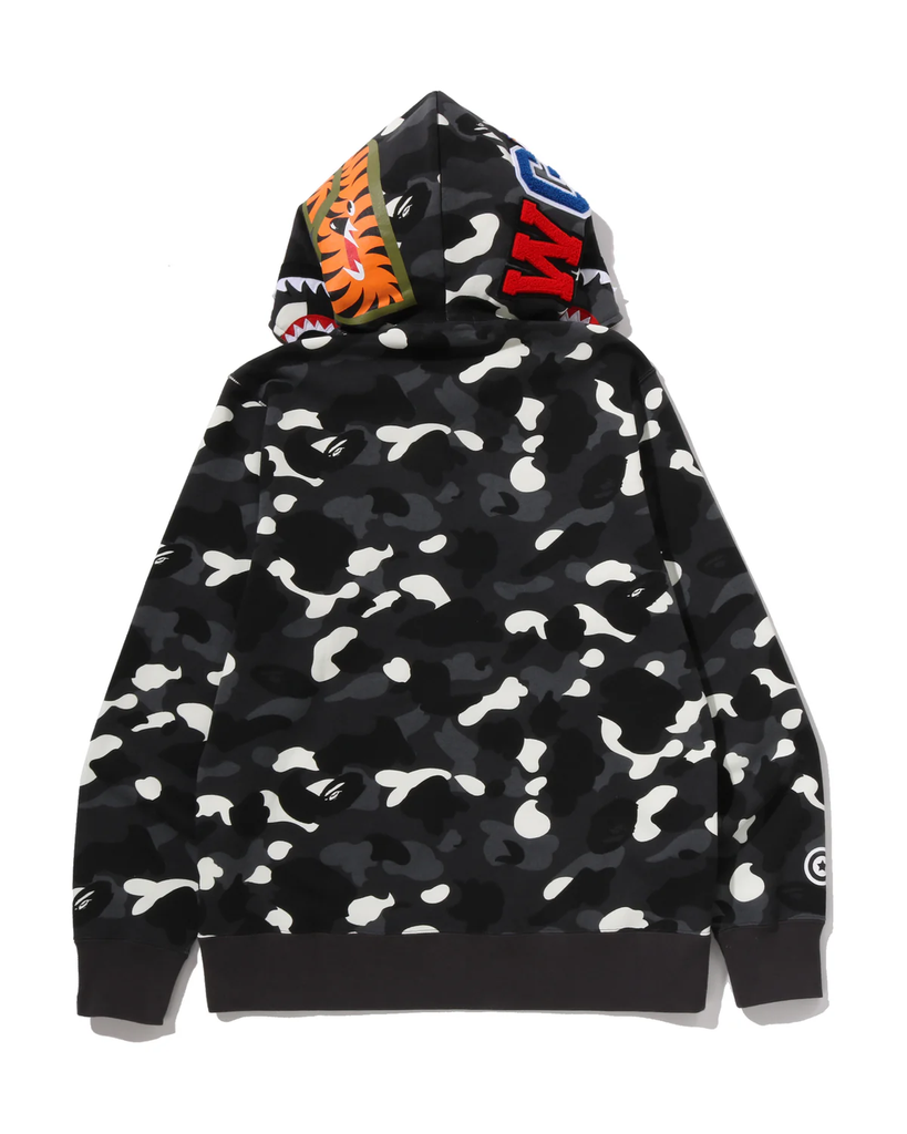 City Camo Shark Regular Fit Full Zip Hoodie