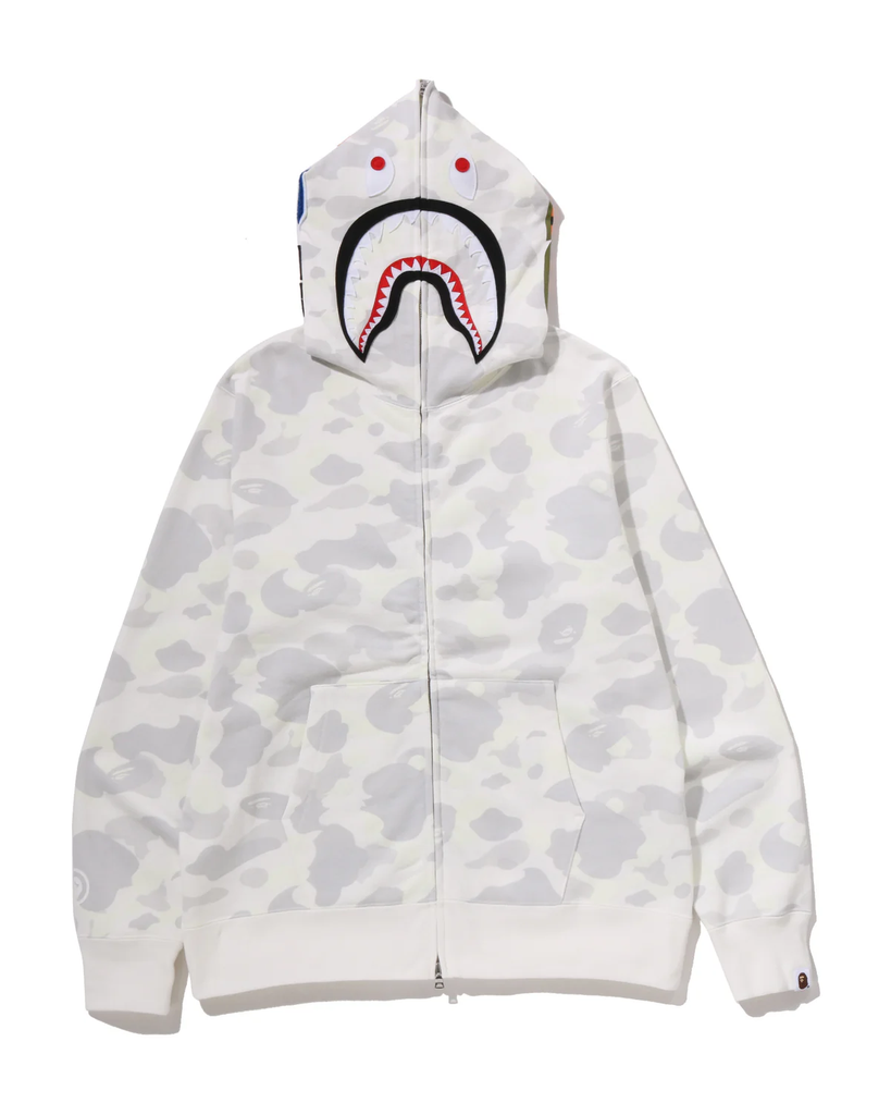 City Camo Shark Regular Fit Full Zip Hoodie