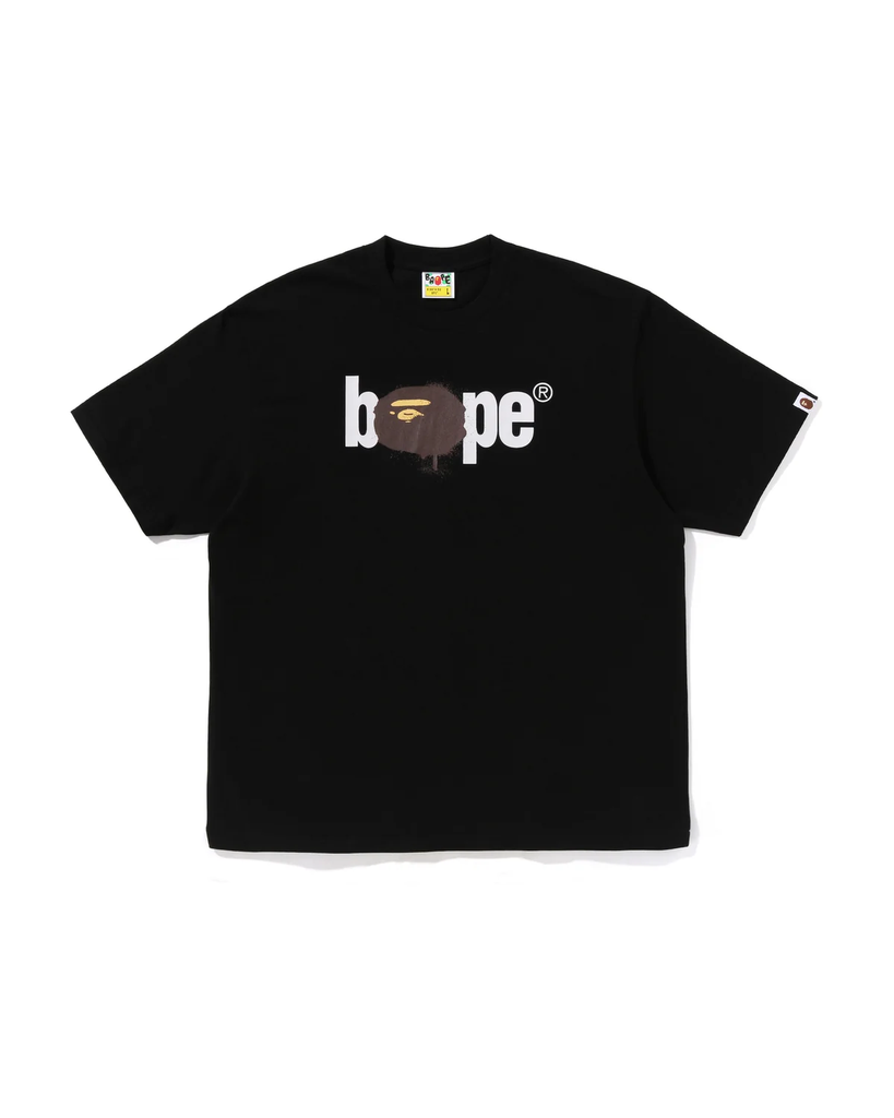 Graffiti BAPE Logo Relaxed Fit Tee Tee
