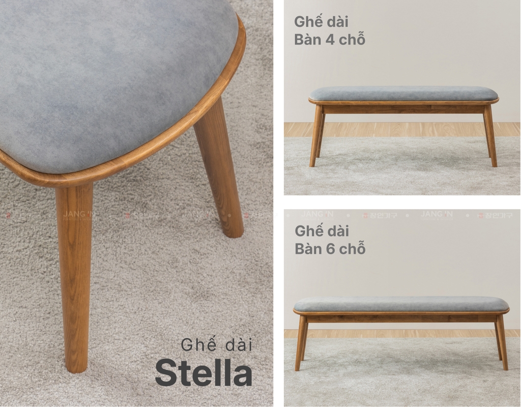GHẾ ĂN DÀI STELLA