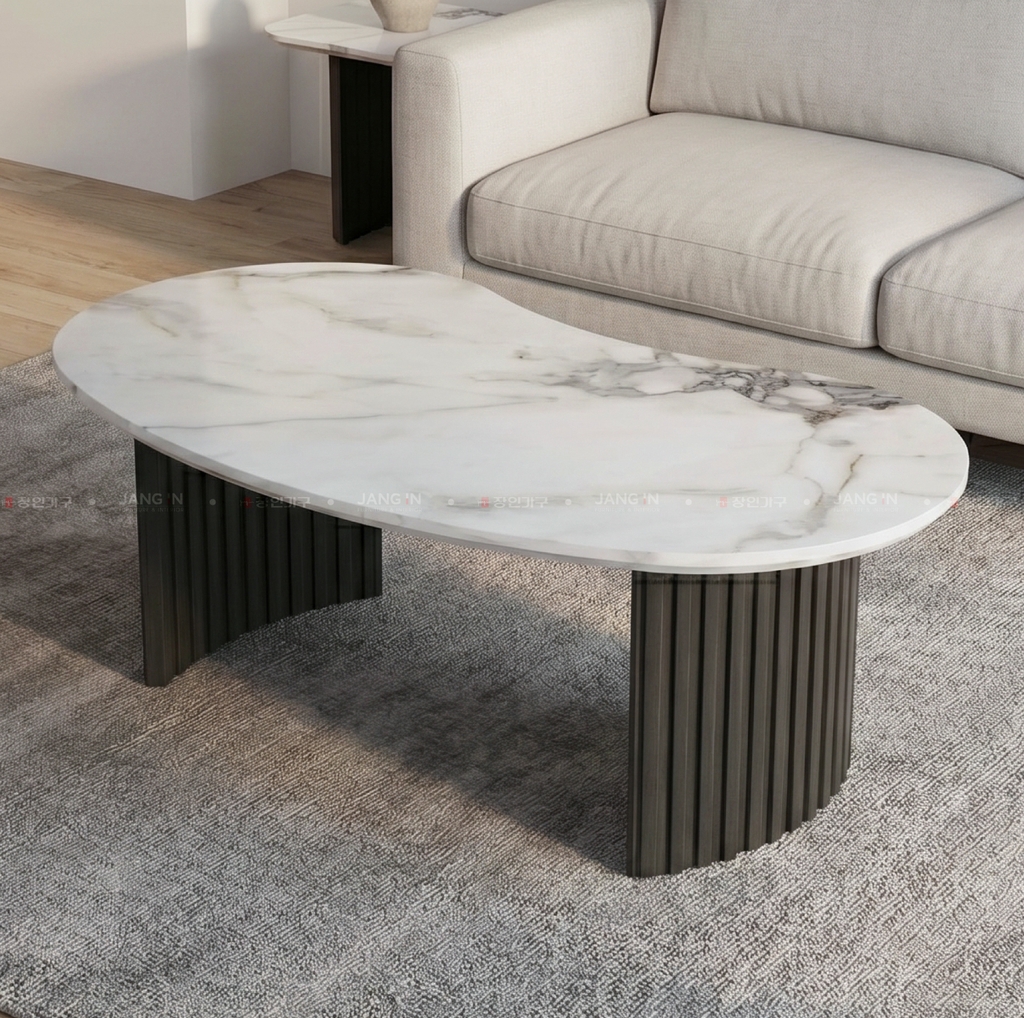 Bàn trà Ceramic G2 Adam Dark Grey (Hàng Trưng Bày)