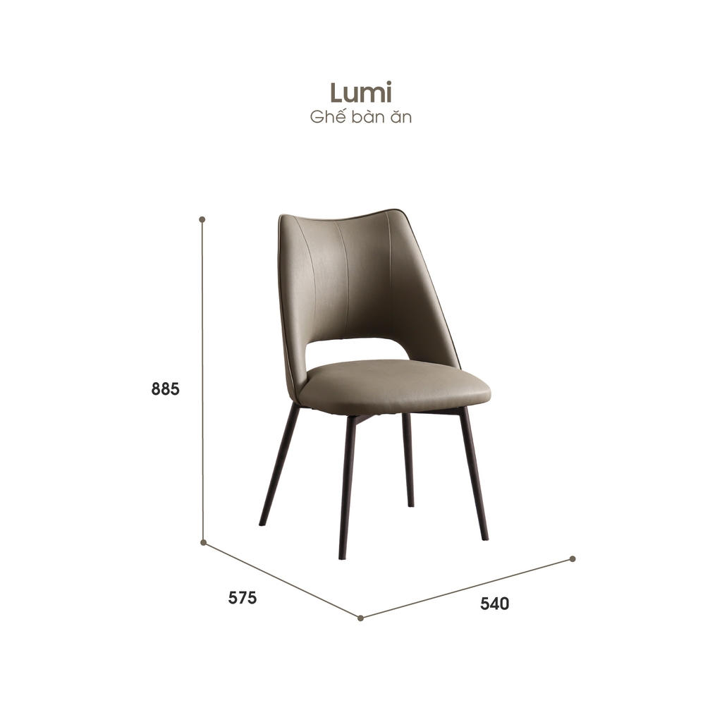 BỘ BÀN ĂN CERAMIC 6 CHỖ AMELIA + GHẾ LUMI