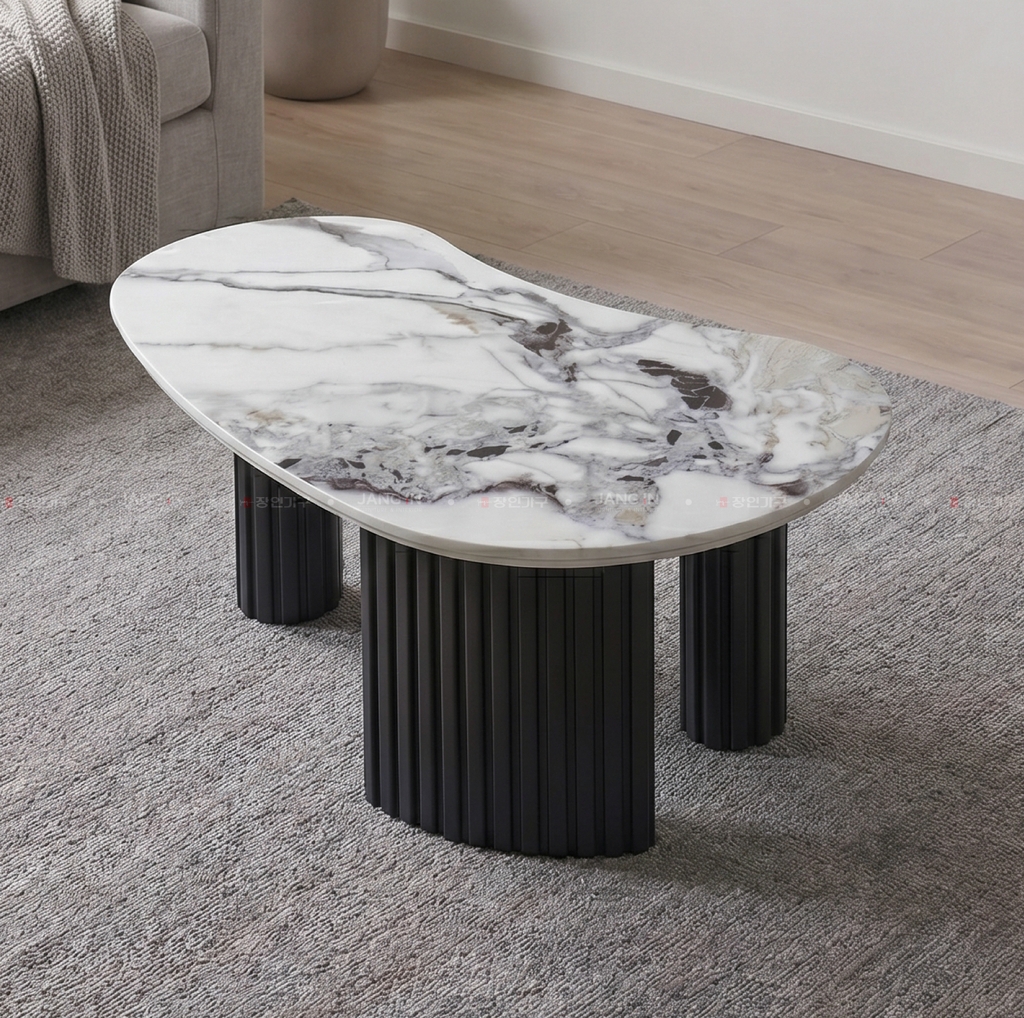 Bàn trà Ceramic G1 Aron Dark Grey (Hàng Trưng Bày)