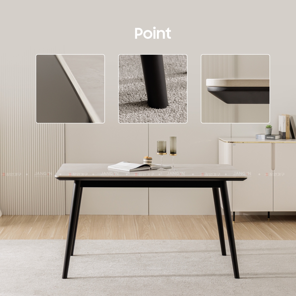 BÀN ĂN CERAMIC AMELIA 4 CHỖ
