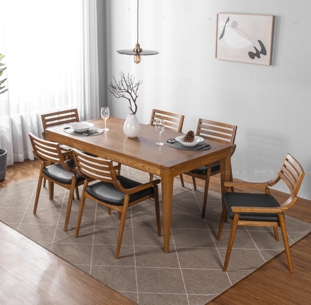 BỘ BÀN ĂN GỖ SPENCER(N)