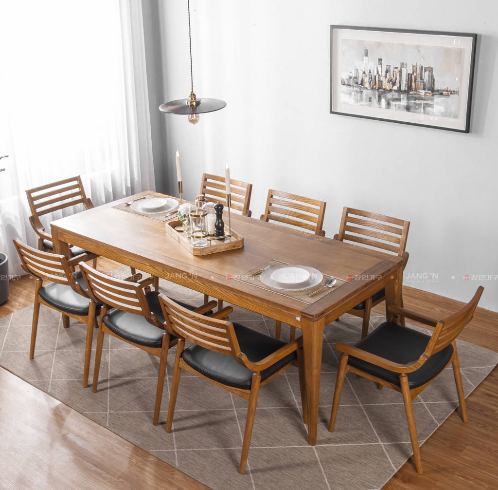 BỘ BÀN ĂN GỖ SPENCER(N)