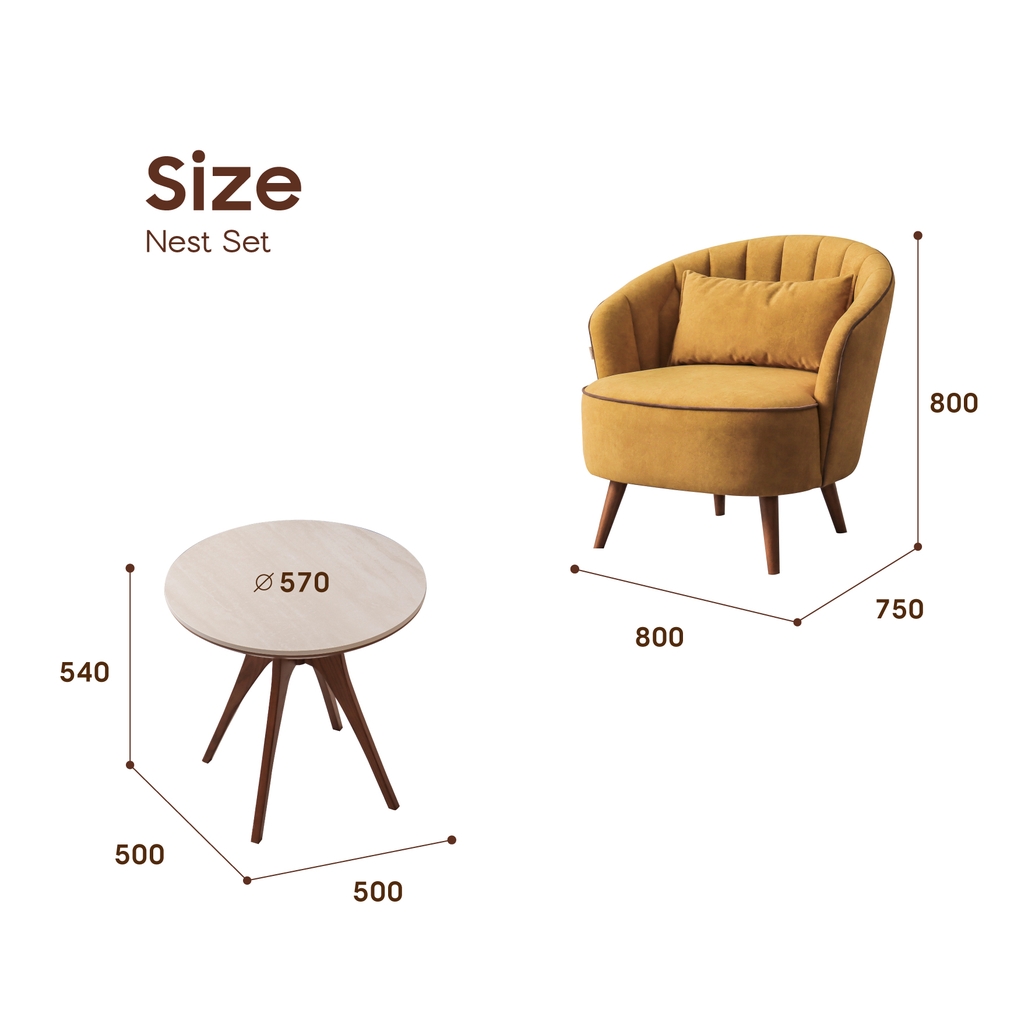 BỘ SOFA ĐÔI NEST