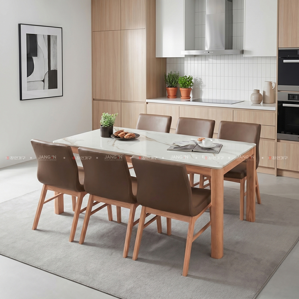 BỘ BÀN ĂN CERAMIC NORDIC