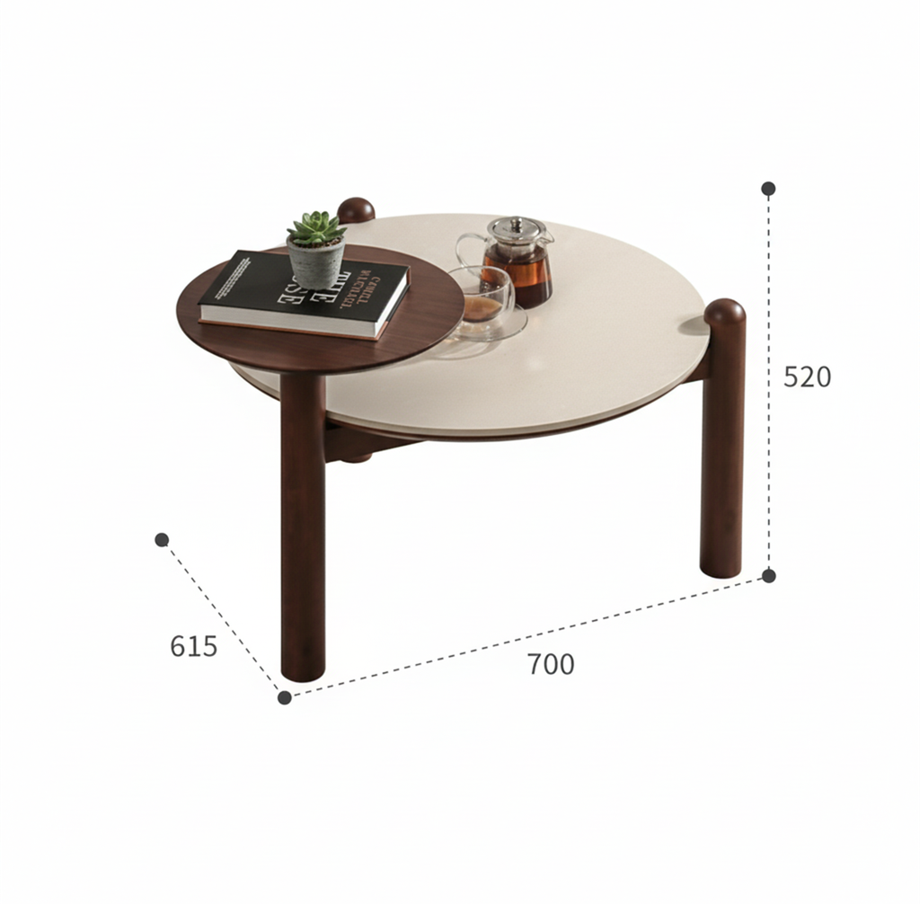 BÀN TRÀ TRÒN ECLIPSE