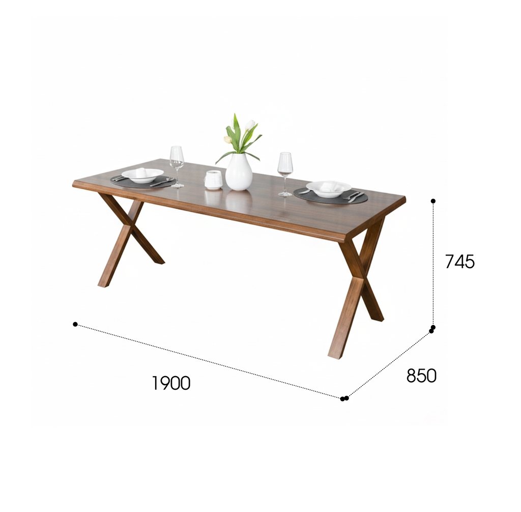 BỘ BÀN ĂN GỖ SỒI 4 CHỖ FOREST
