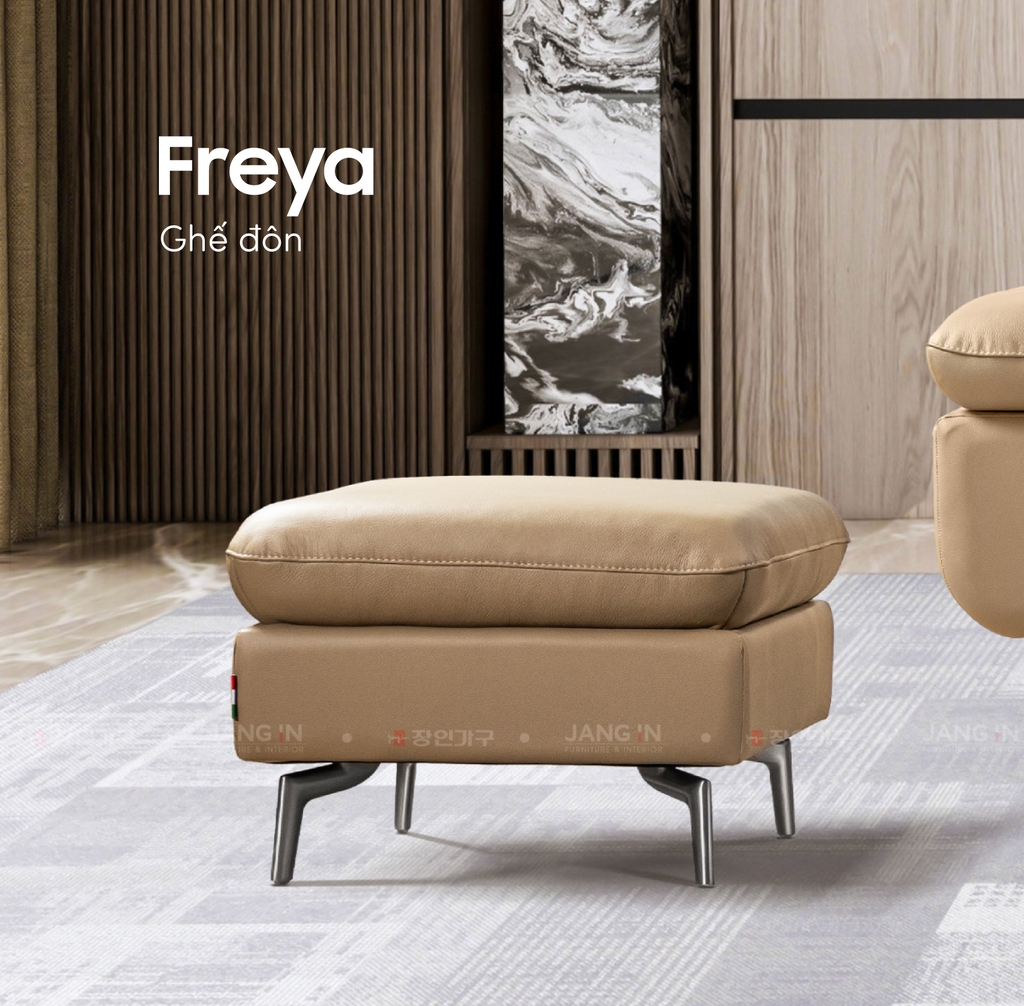 GHẾ ĐÔN SOFA DA FREYA