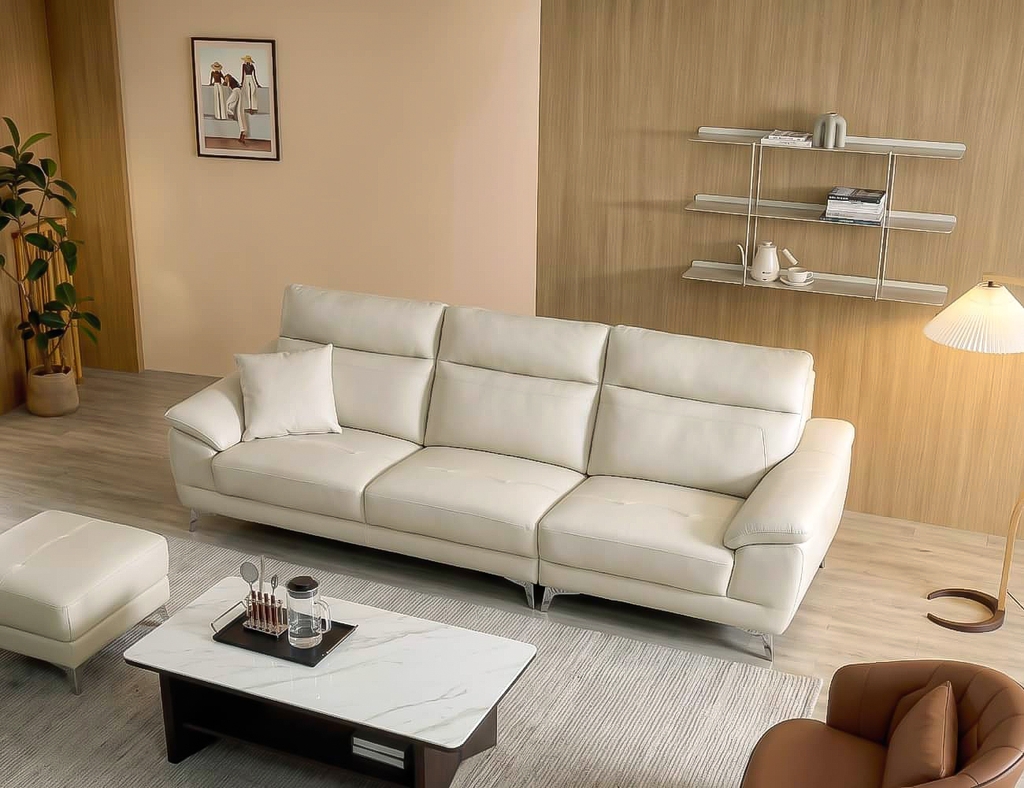SOFA DA 4 CHỖ HUDSON