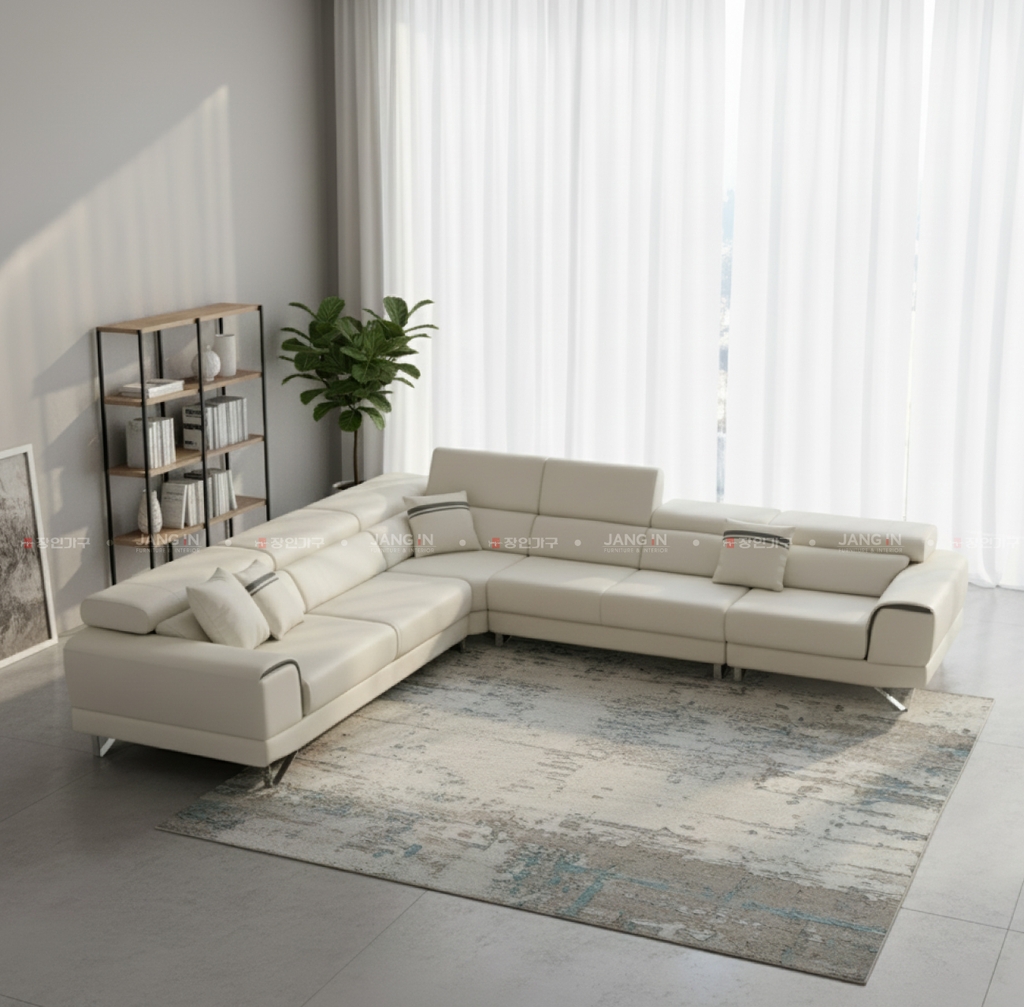 SOFA GÓC DA INDI(N) IVORY