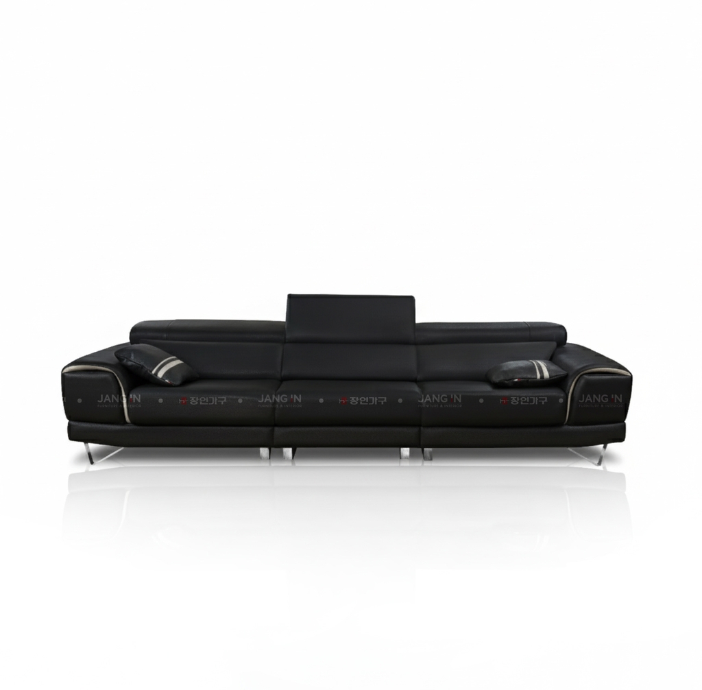 SOFA DA 4 CHỖ INDI NAVY