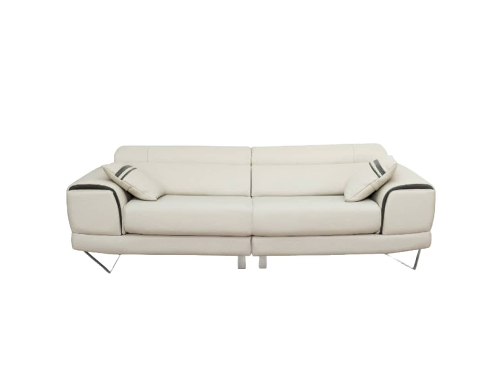 SOFA DA 4 CHỖ INDI IVORY
