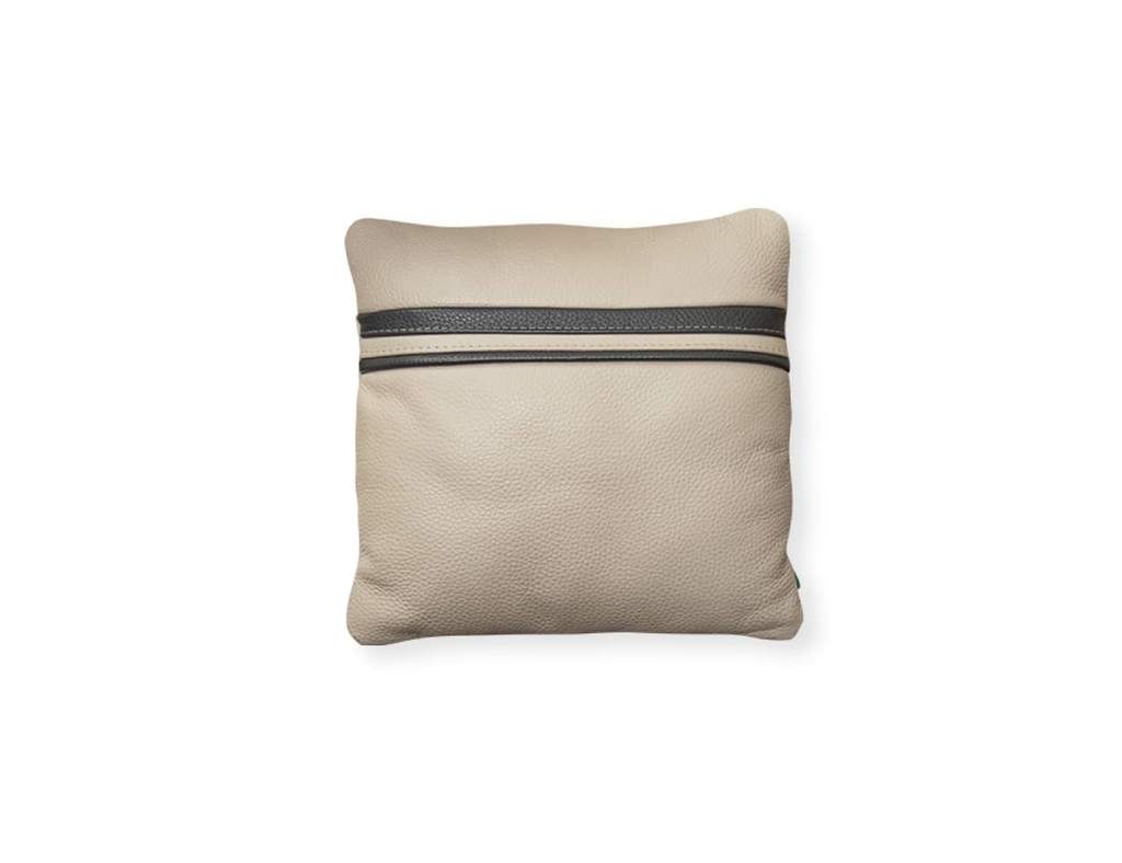 SOFA DA 3 CHỖ INDI IVORY