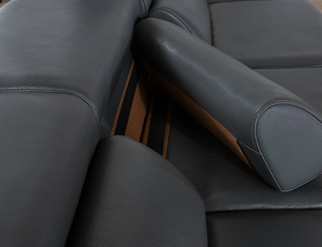 SOFA DA 3 CHỖ INDI NAVY