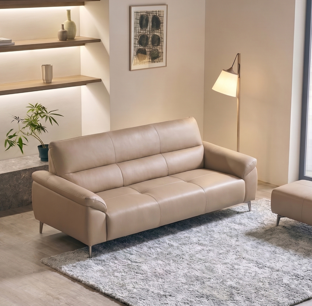 SOFA DA 3 CHỖ JASMINE