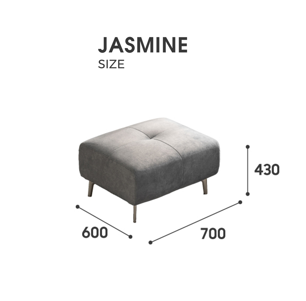 GHẾ ĐÔN VẢI JASMINE