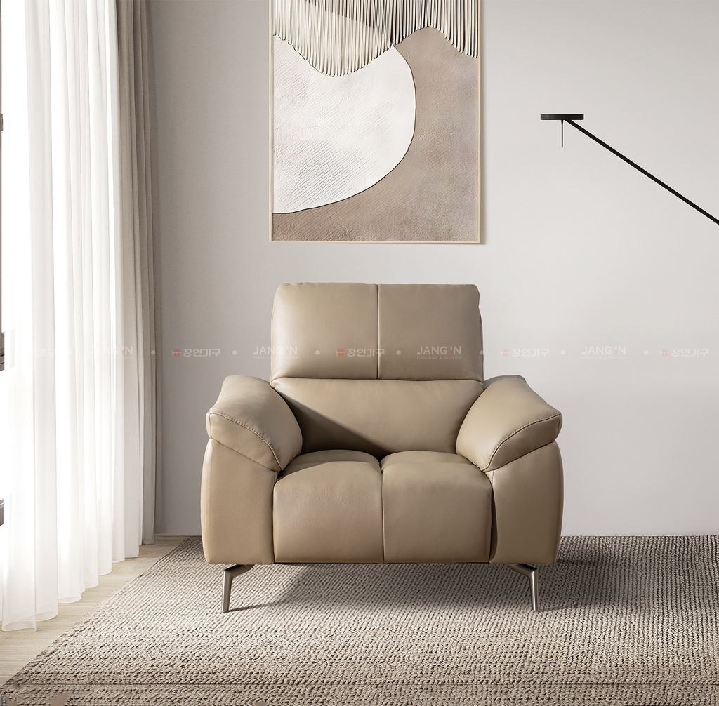 SOFA 1 CHỖ JASMINE _LEATHER(Hàng Trưng Bày)