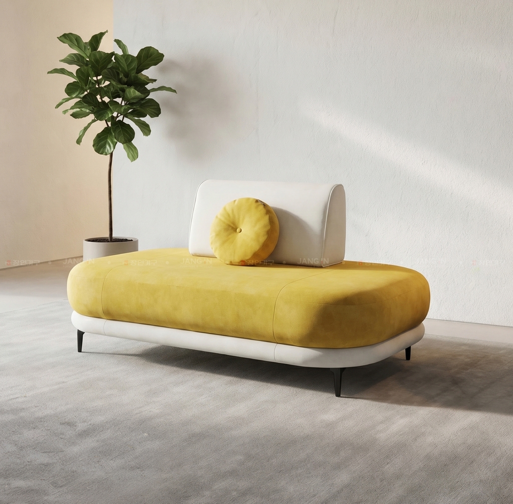 Sofa vải 2 chỗ Joy K3 + tựa AN - Mẫu (Hàng Trưng Bày)
