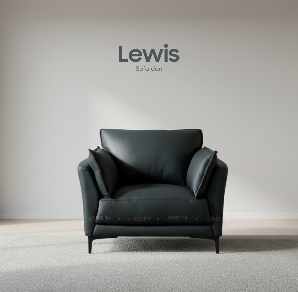 SOFA DA LEWIS ĐƠN