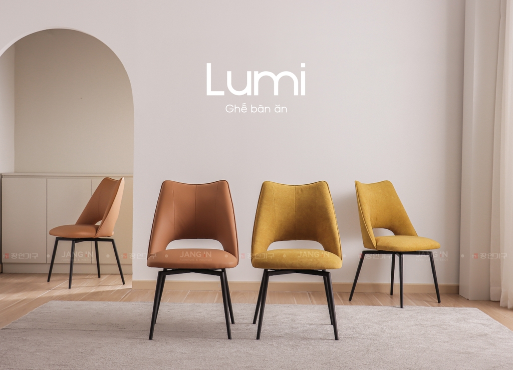 GHẾ ĂN LUMI XOAY