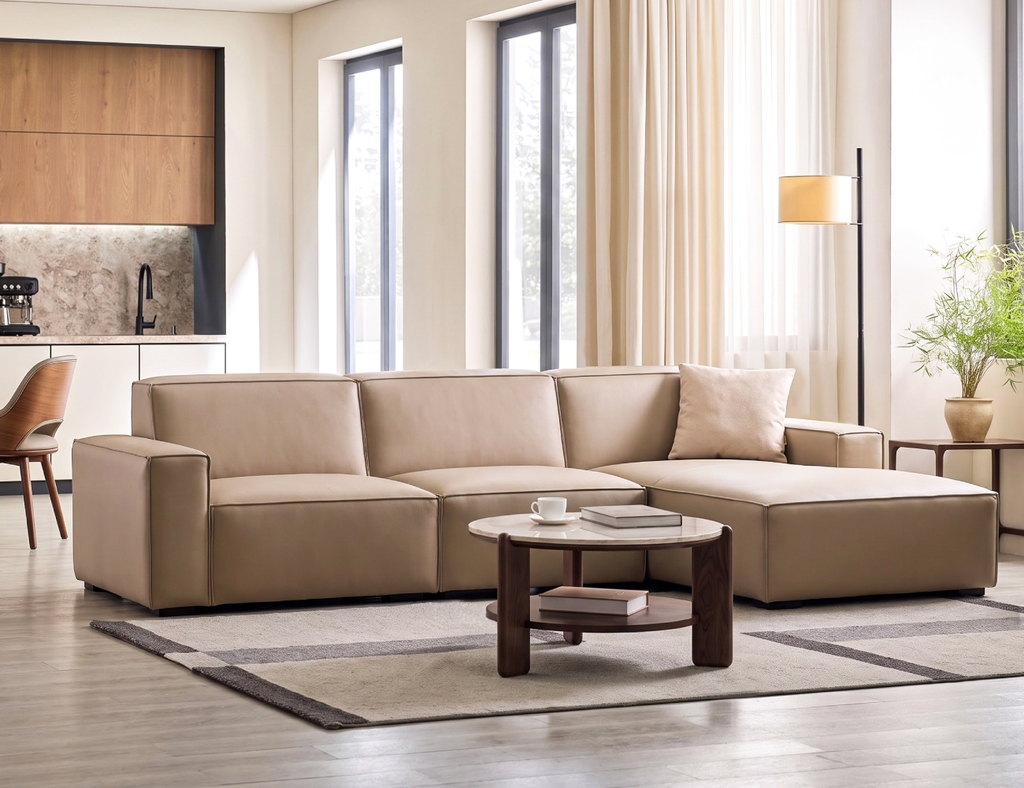 SOFA DA SILICONE MODERO TRƯỜNG KỶ