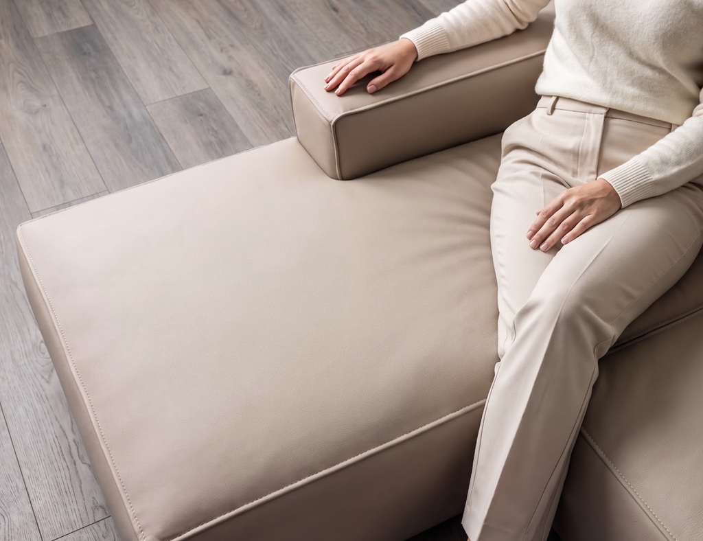 SOFA DA SILICONE MODERO TRƯỜNG KỶ
