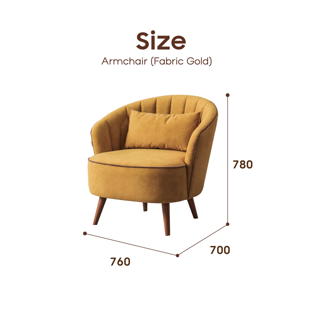 GHẾ SOFA NEST Z.GOLD