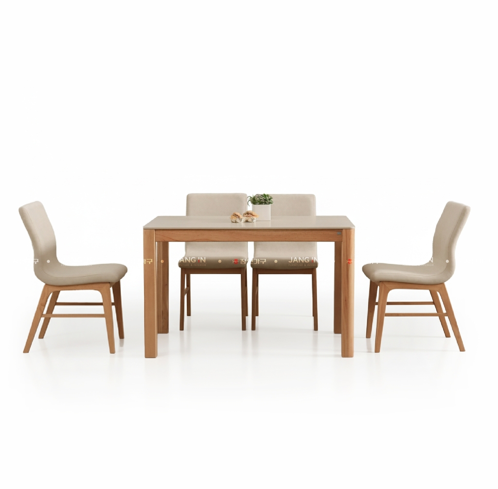 BỘ BÀN ĂN CERAMIC 4 CHỖ NORDIC