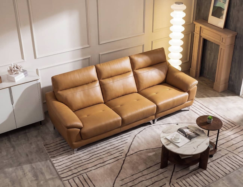 SOFA DA ROSEMARY 4 CHỖ