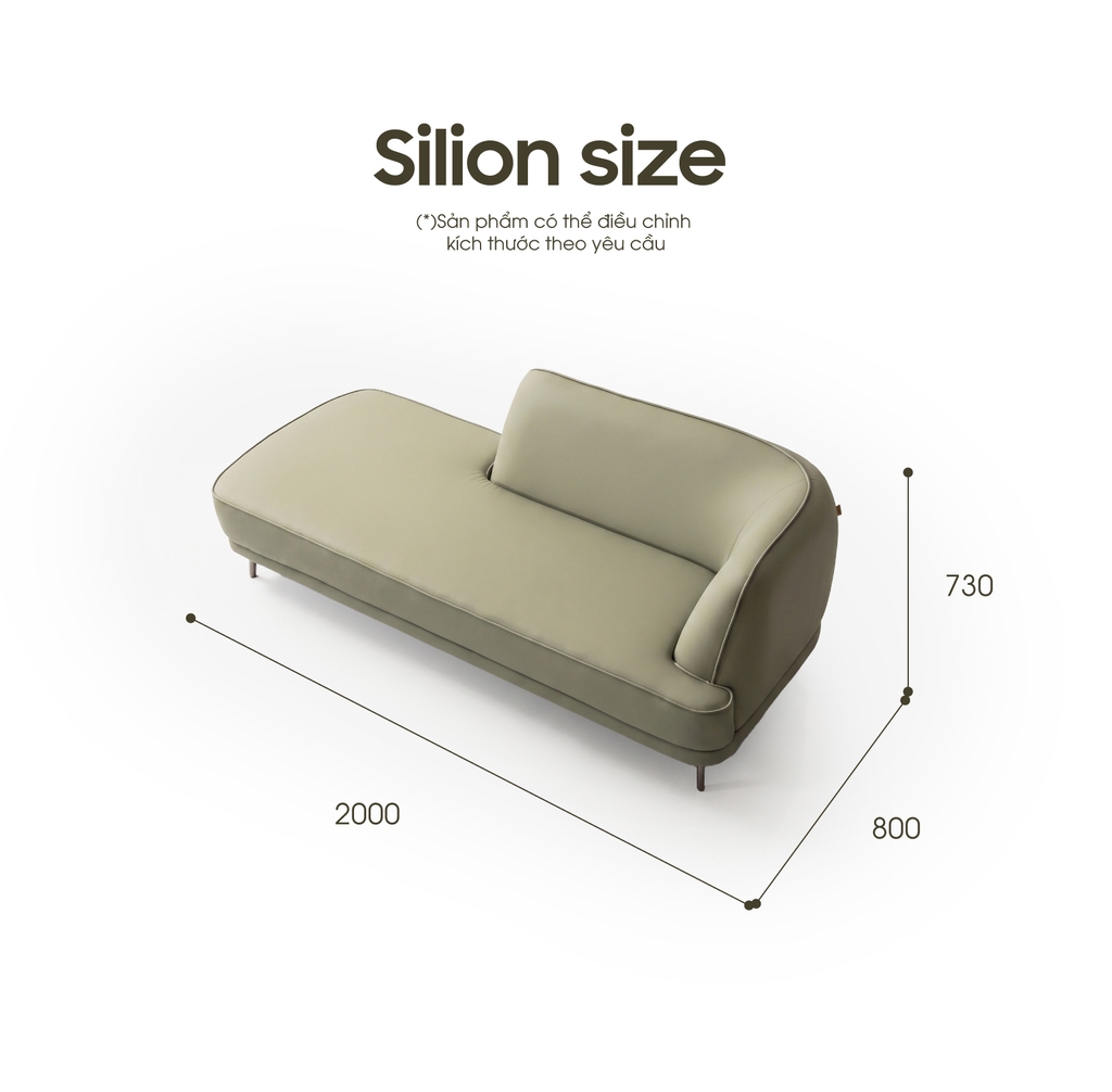 SOFA DA SILICONE SILION